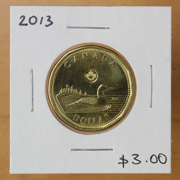 2013 - 1 Dollar - Loon - BU