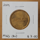 2009 - 1 Dollar - Loon - BU