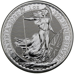 1 oz - 2022 - &nbsp;Britannia - Fine Silver