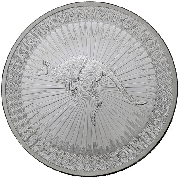   1 oz - 2022 - Australia - Kangaroo - Fine Silver
