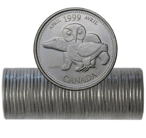 1999 - 25c - April, Our Northern Heritage - Mint Roll (40 pcs)