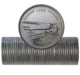 1999 - 25c - November, The Airplane Opens the North - Mint Roll (40 pcs)