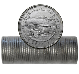 1992 - 25c - Prince Edward Island - Mint Roll (40 pcs)