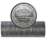 1992 - 25c - British Columbia - Mint Roll (40 pcs)