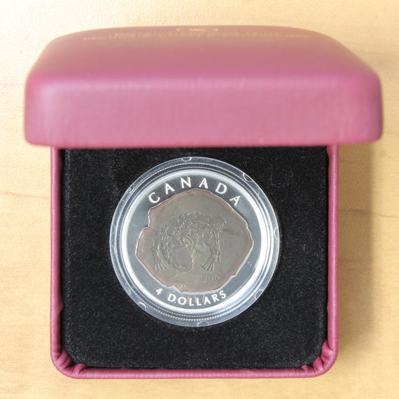 2010 - Canada - $4 - Euoplocephalus Tutus - Proof