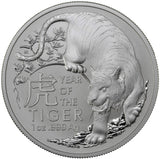 1 oz - 2022 - Year of the Tiger - Fine Silver
