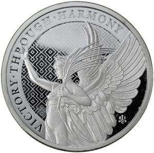 1 oz - 2021 - Victory Though Harmony - Fine Silver