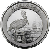 1 oz - 2019 - St. Kitts & Nevis - Fine Silver