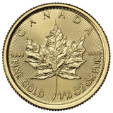 &nbsp;&nbsp;1/10 oz - Random Year - Maple Leaf - Fine Gold