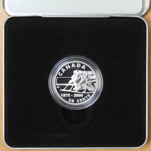 2000 - Canada - 50c - First Recorded Hockey Game - Proof