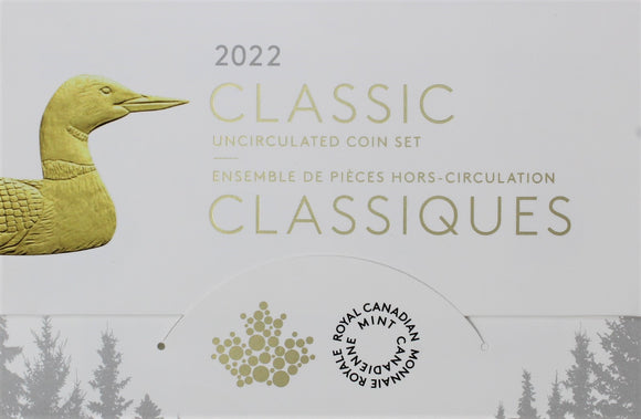 2022 - Canada - Classic Uncirculated Coin Set