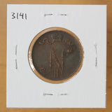 1905 - Finland - 5 Pennia - VF20 - retail $20