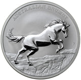 1 oz - 2021 - Australia - Australian Brumby - Fine Silver