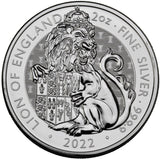 2 oz - 2022 - Tudor Beasts Lion of England