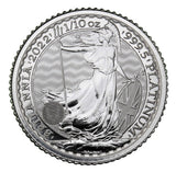 1/10 oz - 2022 - Britannia Platinum