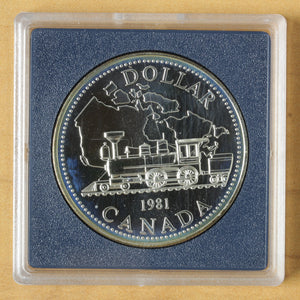 1981 - Canada - $1<br>Brilliant Unc. (Ag)