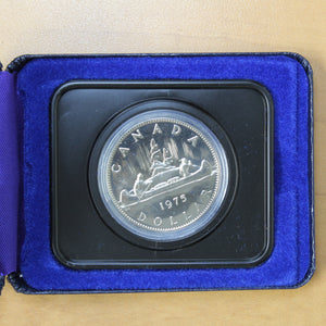 1975 - Canada - $1<br>Brilliant Unc. (Ni)