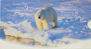 1996 - Canada - Coin and Bank Note Set