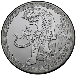 1 oz - 2022 - Niue - Tiger - Fine Silver