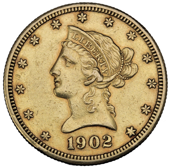 1902 S - USA - $10 - Liberty Head <br> (discount available)