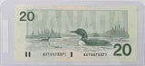 1991 - Canada - 20 Dollars - Bonin / Thiessen - AVY4473371