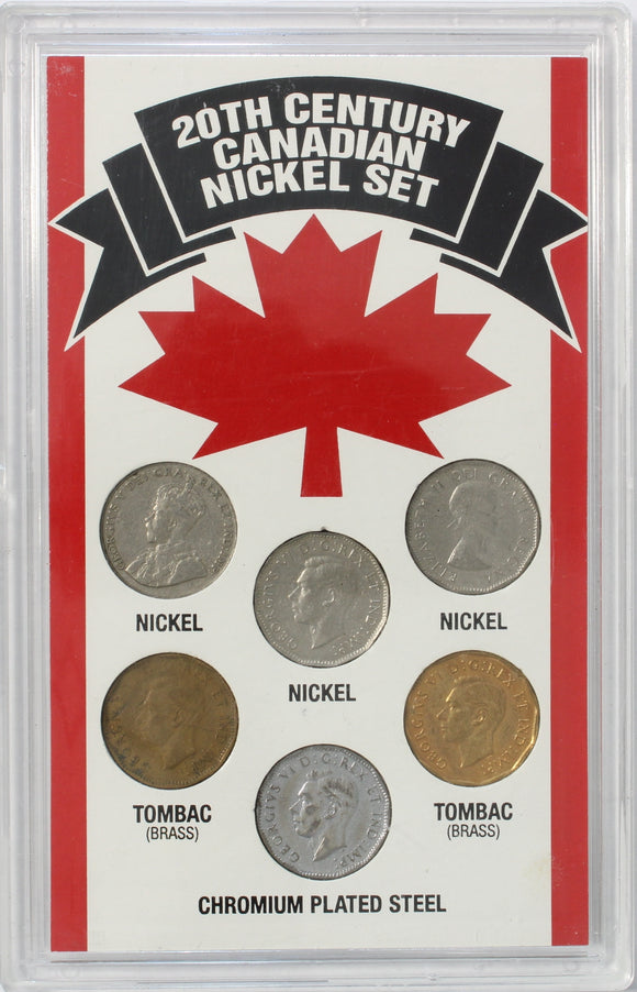 Canada - 20th Century Canadian Nickel Set