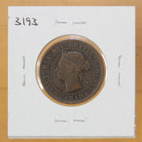 1884 - Canada - 1c - Obv 2 - VG10 - retail $6.50