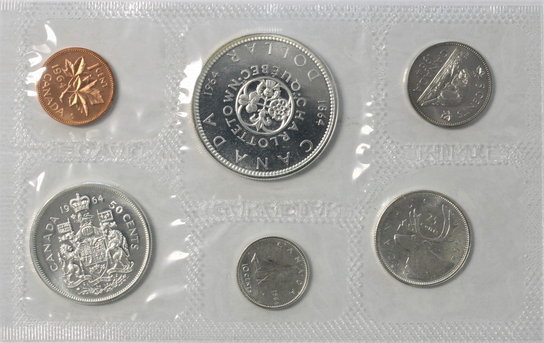 1964 Canada PL Set MK Coins