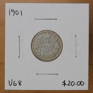 1901 - Canada - 10c - VG8 - retail $20