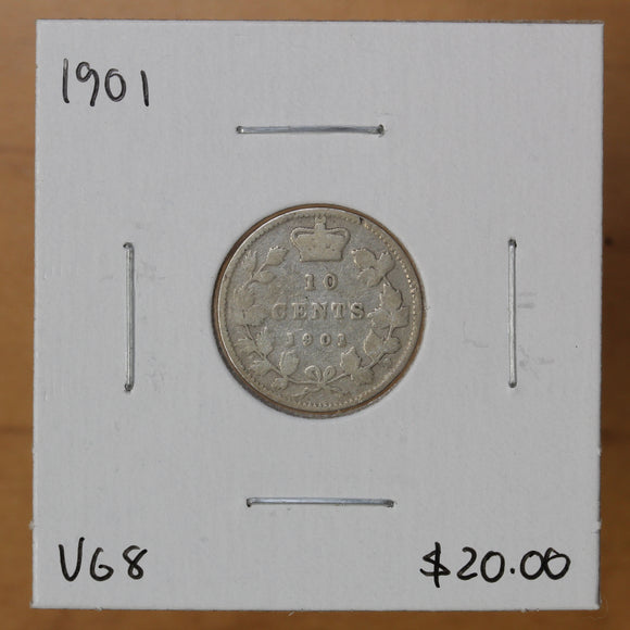 1901 - Canada - 10c - VG8 - retail $20