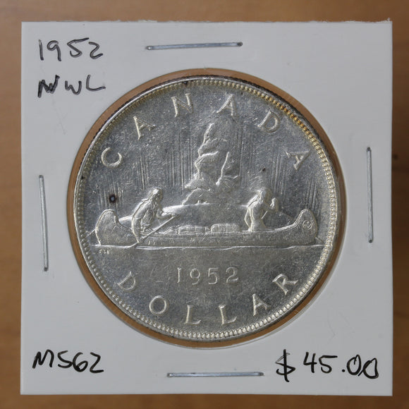 1952 - Canada - $1 - NWL - MS62 - retail $45