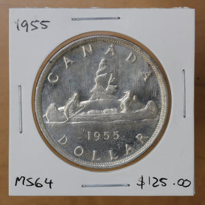 1955 - Canada - $1 - MS64
