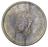 1940 (b) - India (British) - 1/2 Rupee - VF30 - retail $13.25