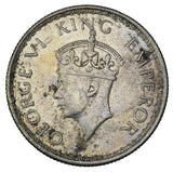 1940 (b) - India (British) - 1/2 Rupee - VF20 - retail $11.25