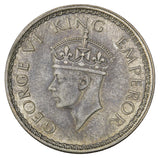 1941 (b) - India (British) - 1/2 Rupee - VF30 - retail $13.25
