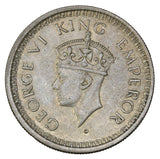 1945 (b) - India (British) - 1/4 Rupee - UNC