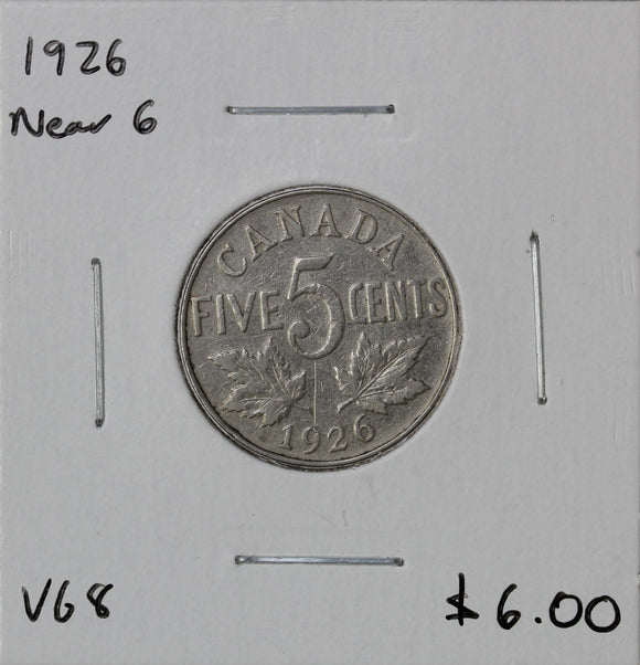 1926 - Canada - 5c - Near 6 - VG8