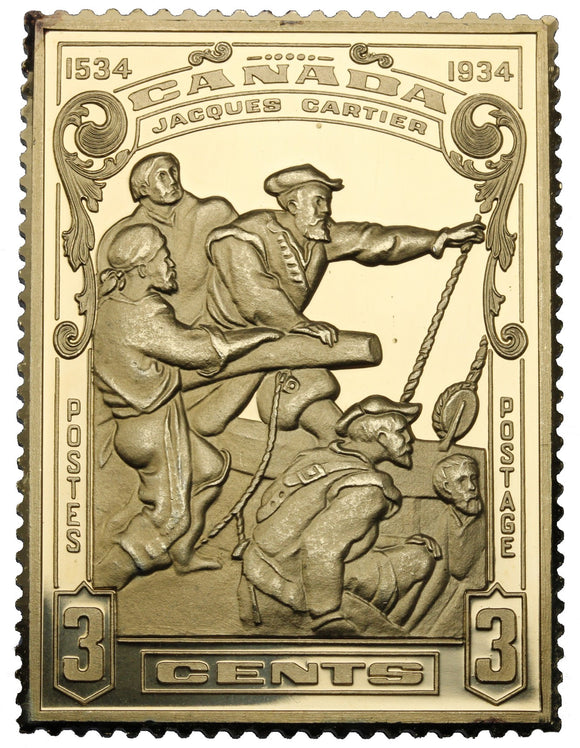 Silver Stamp Bar - Canada Jacques Cartier - Ag925