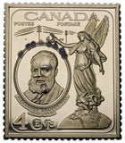 Silver Stamp Bar - Canada Postage Alexander Graham Bell - Ag925