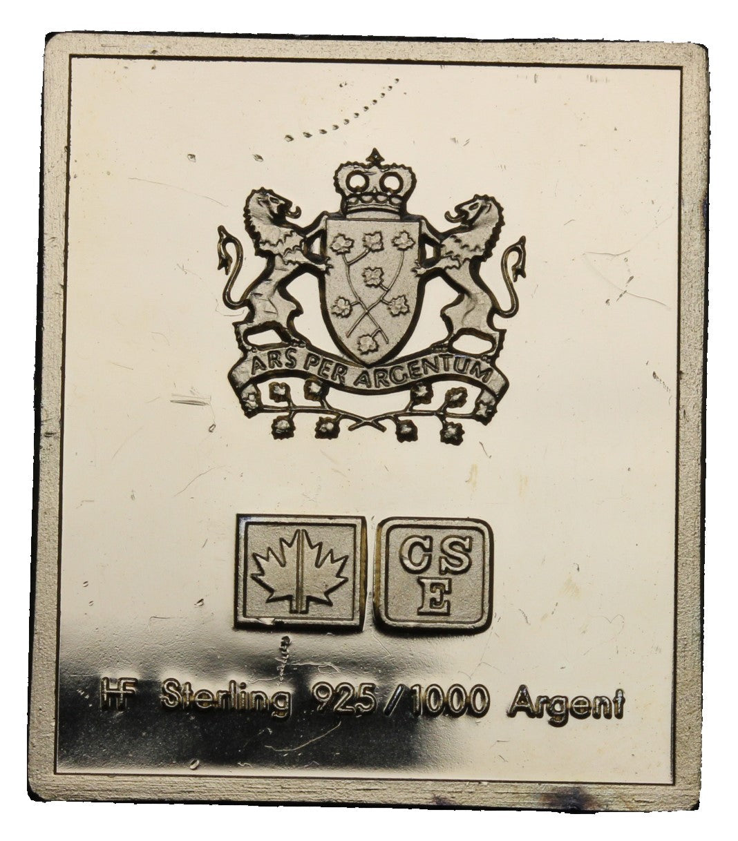 Silver Stamp Bar Canada Postage Ag925 MK Coins