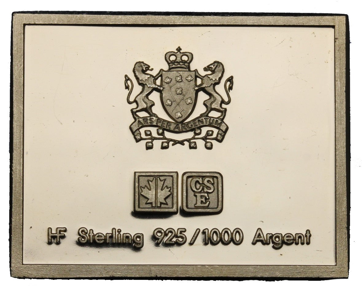 Silver Stamp Bar Canada Postage Ag925 MK Coins