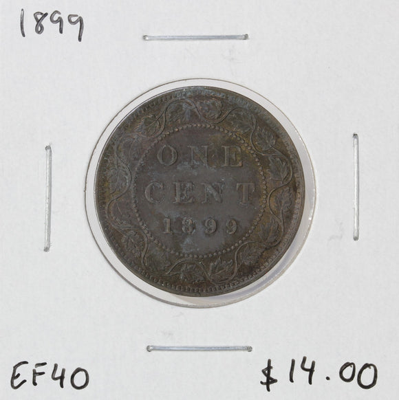 1899 - Canada - 1c - EF40 - retail $14