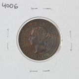 1899 - Canada - 1c - AU50 - retail $30