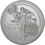 1 oz - 2022 - Niue - Einstein - Fine Silver