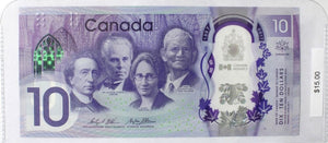 2017 - Canada - 10 Dollars - Wilkins / Poloz - CDC3445991
