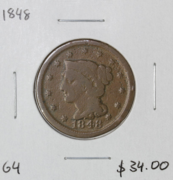 1848 - USA - 1c - G4
