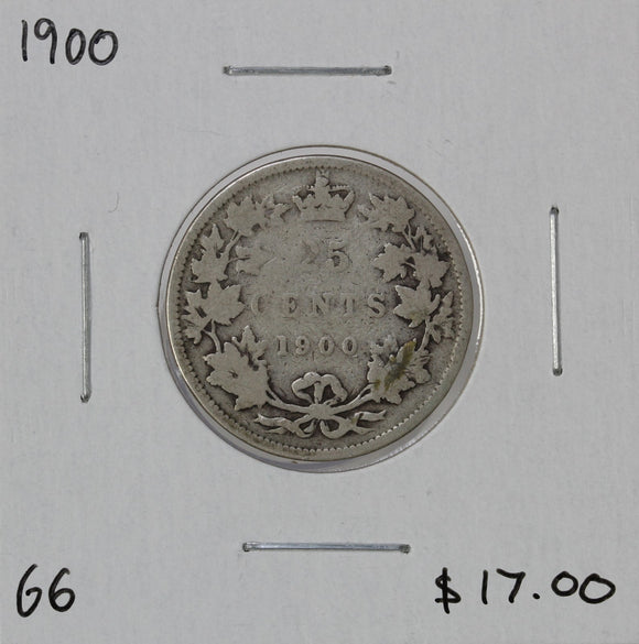 1900 - Canada - 25c - G6