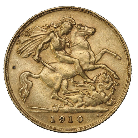 1910 - Great Britain - 1/2 Sovereign
