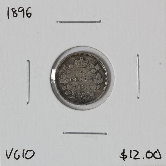 1896 - Canada - 5c - VG10