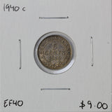 1940 c - Newfoundland - 5c - EF40